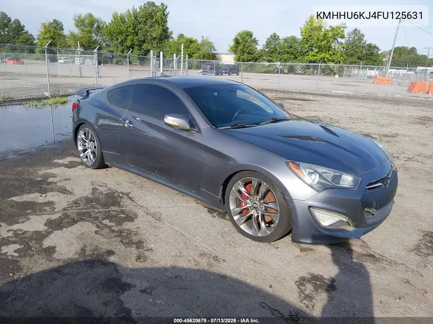 2015 Hyundai Genesis 3.8 Ultimate VIN: KMHHU6KJ4FU125631 Lot: 45620679
