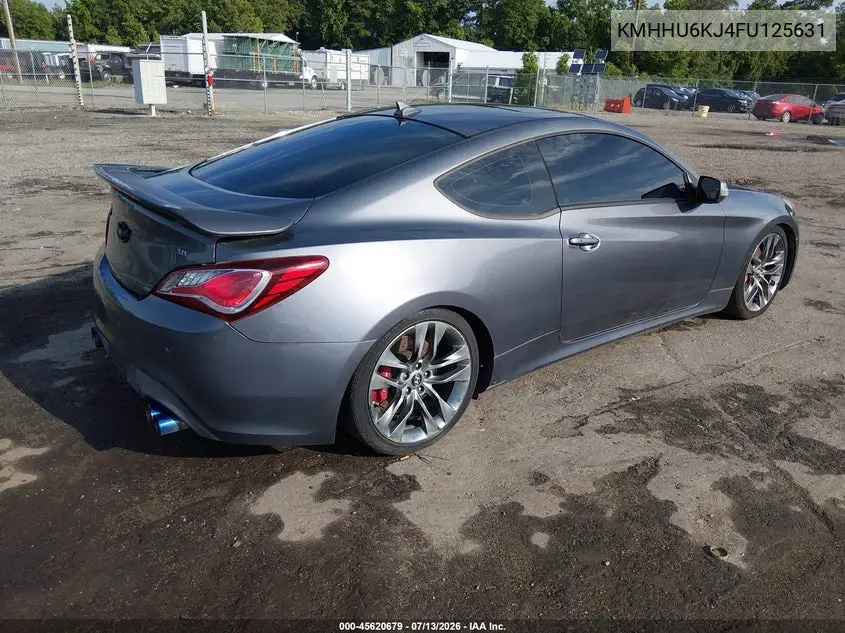 2015 Hyundai Genesis 3.8 Ultimate VIN: KMHHU6KJ4FU125631 Lot: 45620679