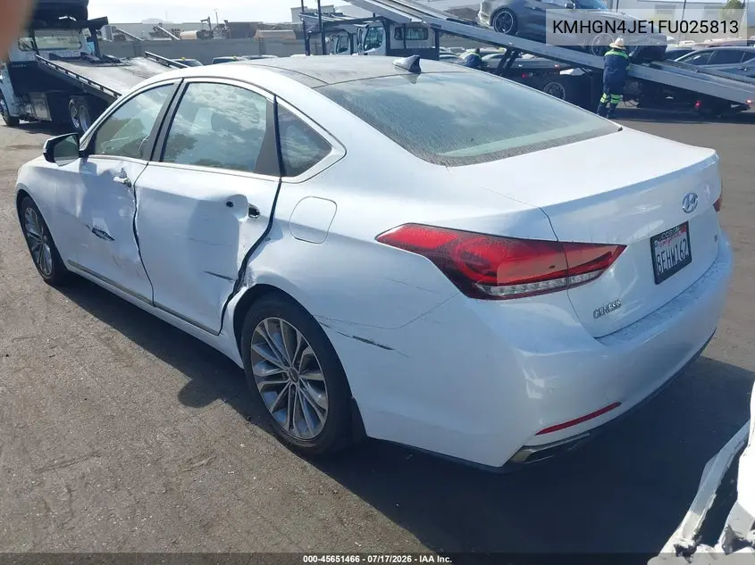 2015 Hyundai Genesis 3.8 VIN: KMHGN4JE1FU025813 Lot: 45651466
