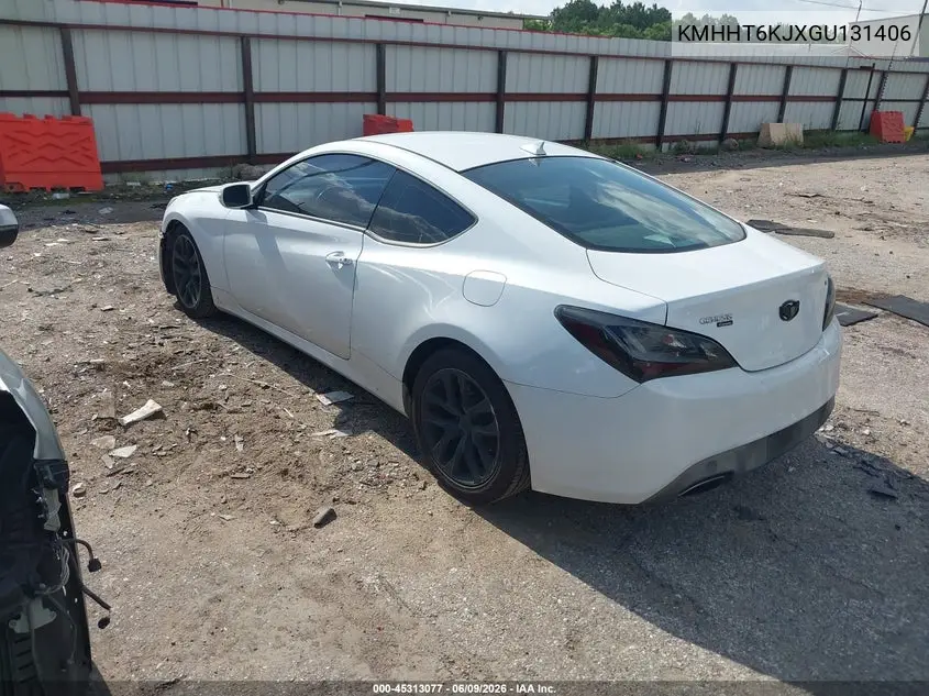 2016 Hyundai Genesis 3.8 Base VIN: KMHHT6KJXGU131406 Lot: 45313077