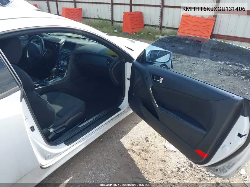 2016 Hyundai Genesis 3.8 Base VIN: KMHHT6KJXGU131406 Lot: 45313077