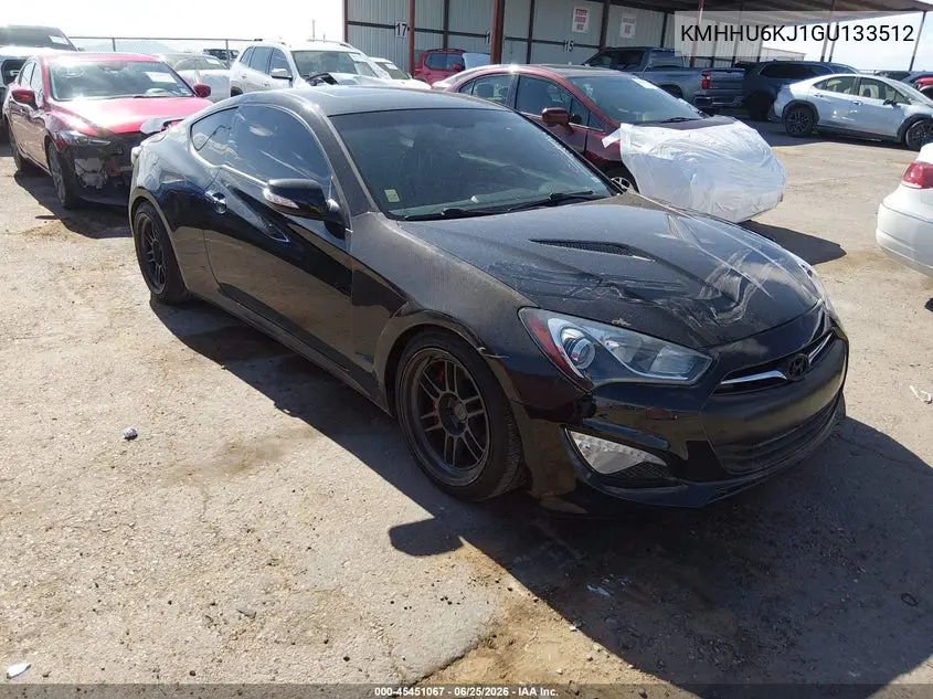 2016 Hyundai Genesis 3.8 Ultimate VIN: KMHHU6KJ1GU133512 Lot: 45451067