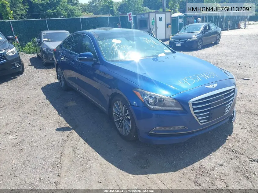2016 Hyundai Genesis 3.8 VIN: KMHGN4JE7GU132091 Lot: 45574654
