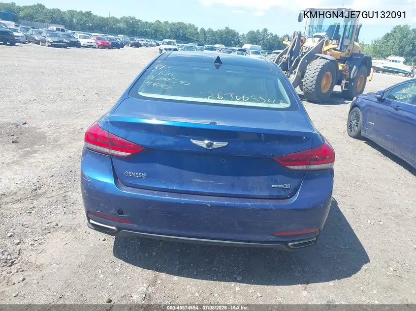 2016 Hyundai Genesis 3.8 VIN: KMHGN4JE7GU132091 Lot: 45574654