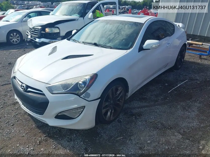 2016 Hyundai Genesis 3.8 Ultimate VIN: KMHHU6KJ4GU131737 Lot: 45666372