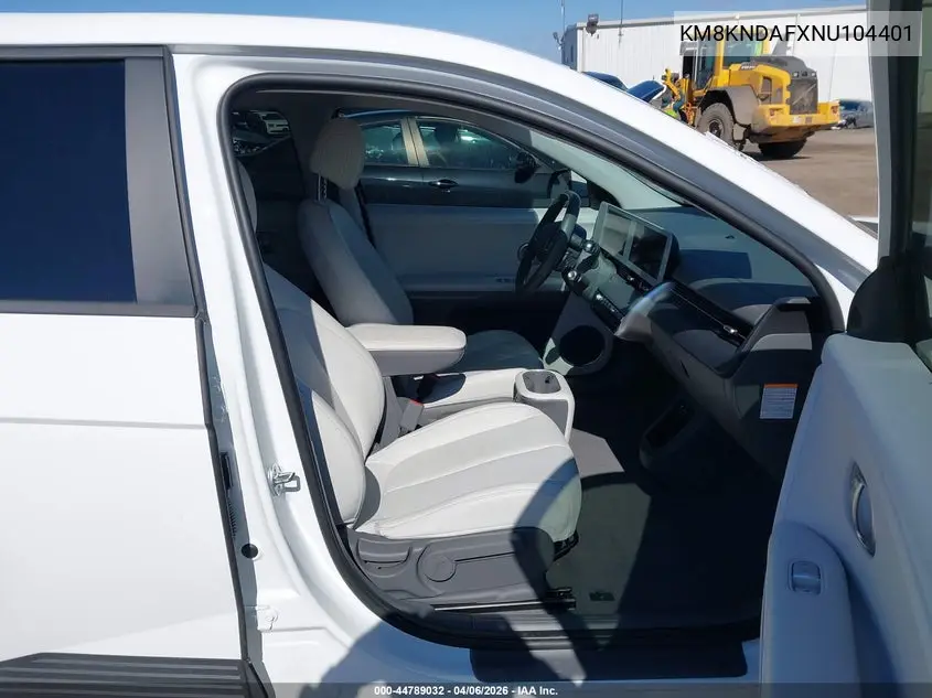 2022 Hyundai Ioniq 5 Sel VIN: KM8KNDAFXNU104401 Lot: 44789032