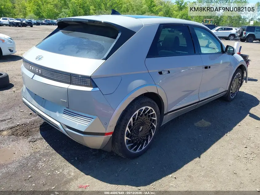 2022 Hyundai Ioniq 5 Limited VIN: KM8KRDAF9NU082105 Lot: 45087649