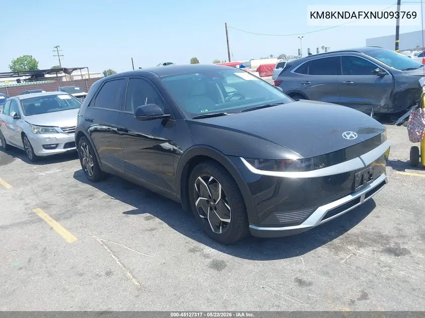 2022 Hyundai Ioniq 5 Sel VIN: KM8KNDAFXNU093769 Lot: 45127317