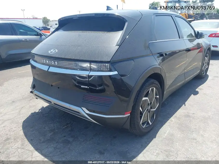 2022 Hyundai Ioniq 5 Sel VIN: KM8KNDAFXNU093769 Lot: 45127317