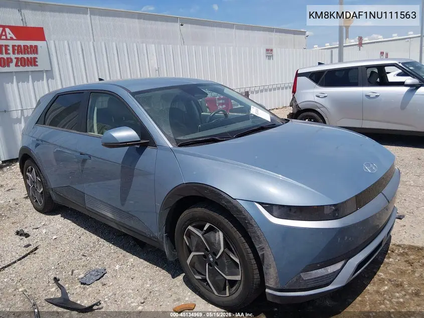 2022 Hyundai Ioniq 5 Se VIN: KM8KMDAF1NU111563 Lot: 45134969