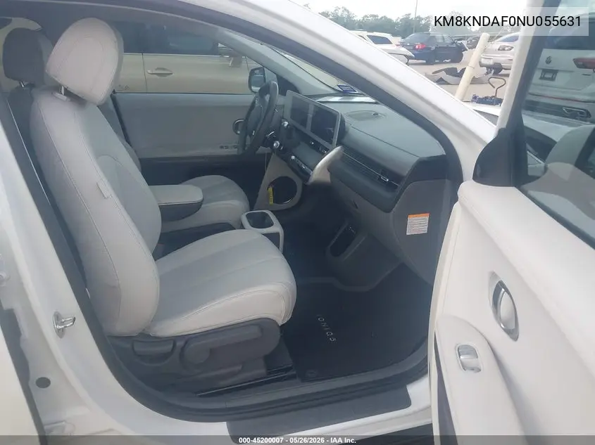 2022 Hyundai Ioniq 5 Sel VIN: KM8KNDAF0NU055631 Lot: 45200007