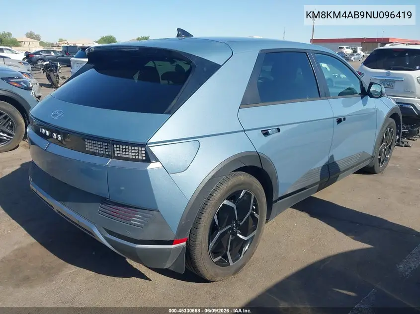 2022 Hyundai Ioniq 5 Se Standard Range VIN: KM8KM4AB9NU096419 Lot: 45330668