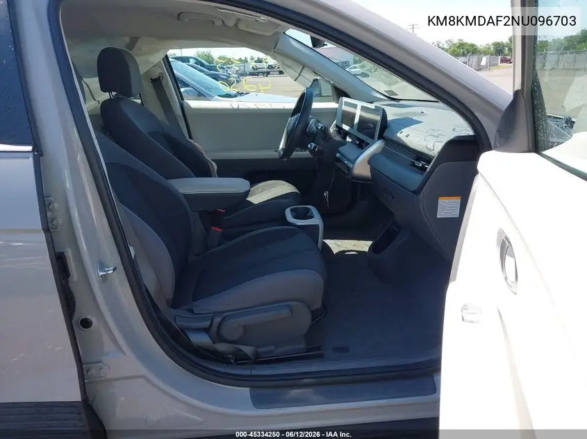 2022 Hyundai Ioniq 5 Se VIN: KM8KMDAF2NU096703 Lot: 45334250
