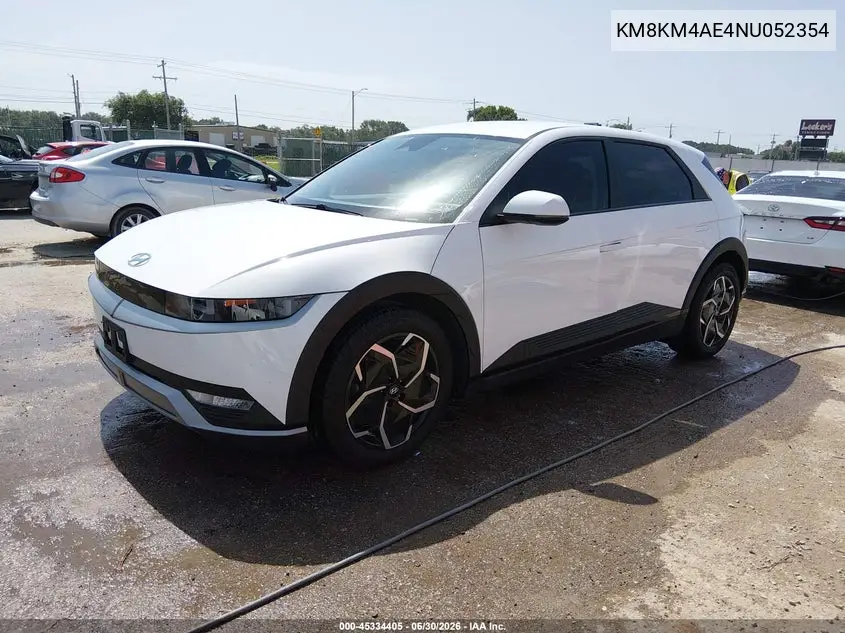 2022 Hyundai Ioniq 5 Se VIN: KM8KM4AE4NU052354 Lot: 45334405