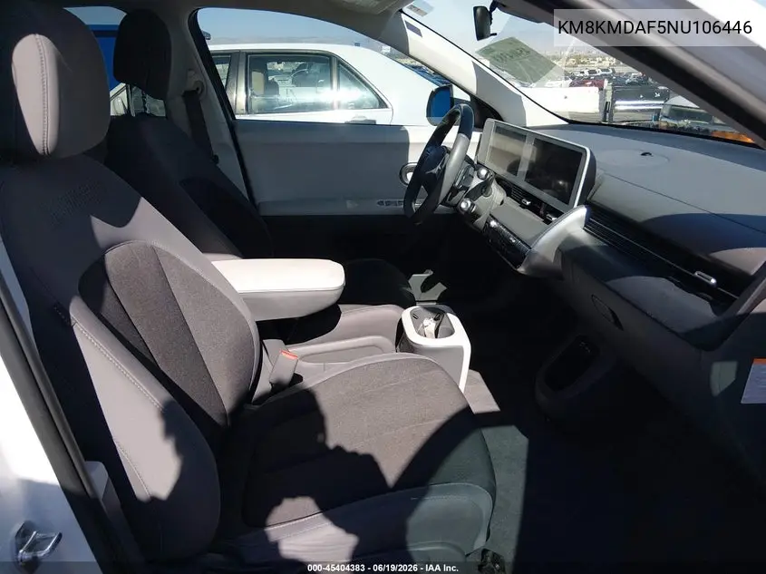 2022 Hyundai Ioniq 5 Se VIN: KM8KMDAF5NU106446 Lot: 45404383