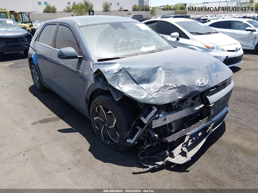 2022 Hyundai Ioniq 5 Se VIN: KM8KMDAF4NU084374 Lot: 45439082