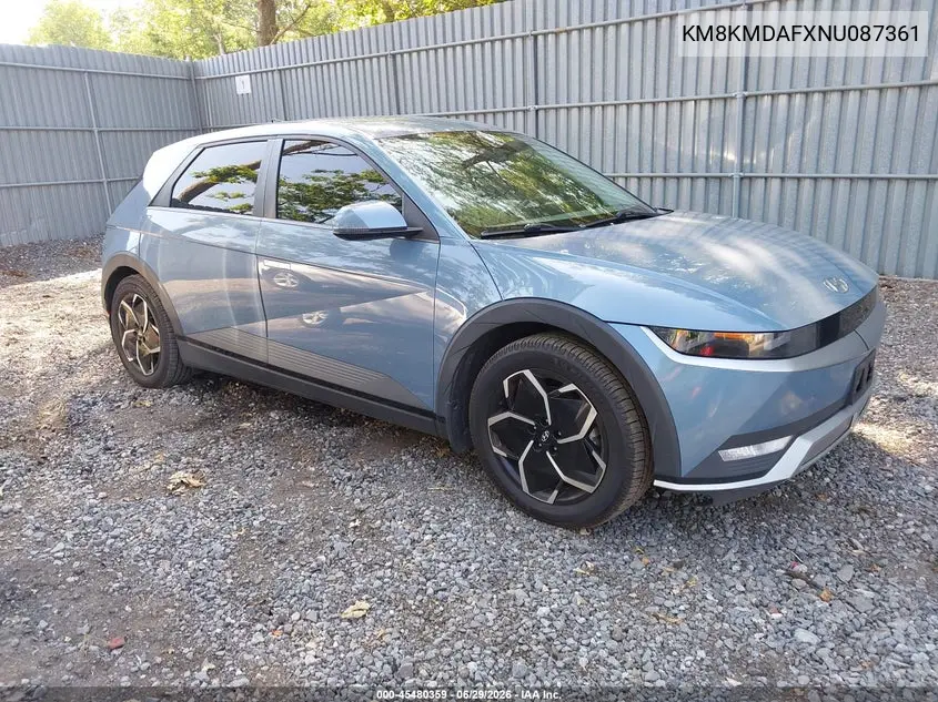 2022 Hyundai Ioniq 5 Se VIN: KM8KMDAFXNU087361 Lot: 45480359