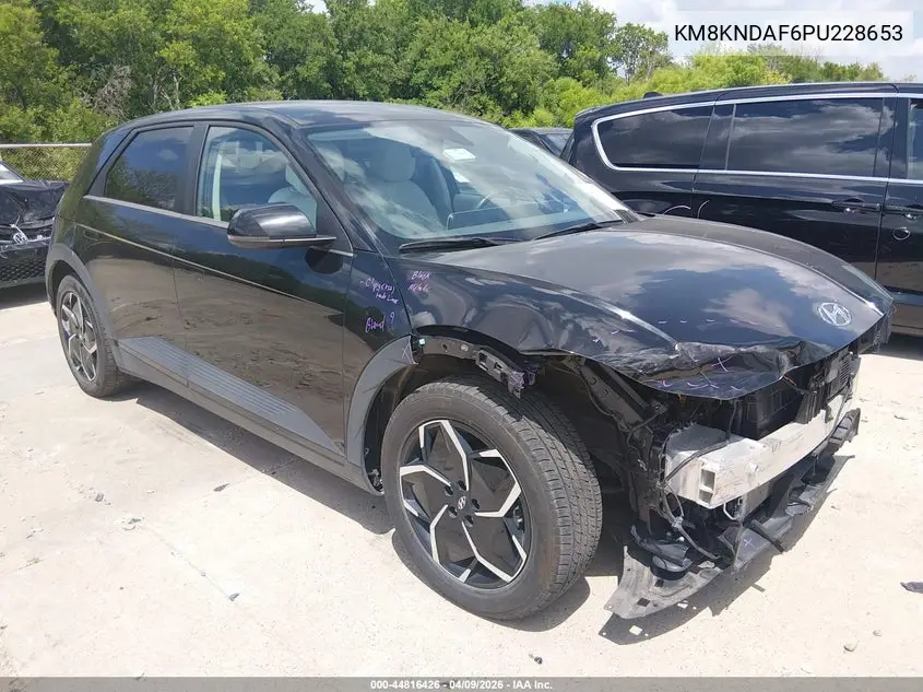2023 Hyundai Ioniq 5 Sel VIN: KM8KNDAF6PU228653 Lot: 44816426