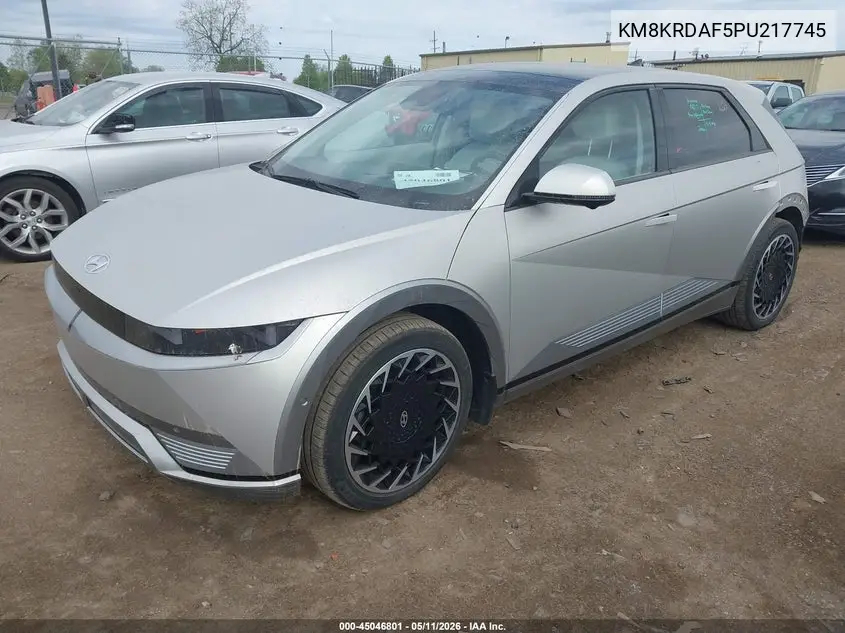 2023 Hyundai Ioniq 5 Limited VIN: KM8KRDAF5PU217745 Lot: 45046801