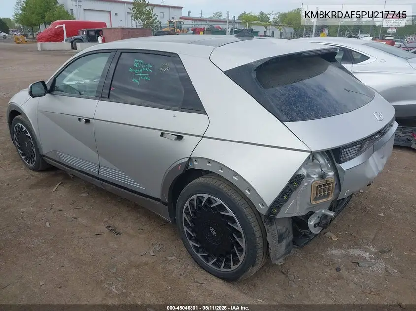 2023 Hyundai Ioniq 5 Limited VIN: KM8KRDAF5PU217745 Lot: 45046801