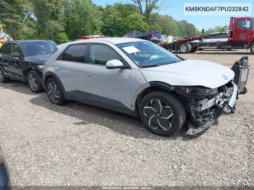 2023 Hyundai Ioniq 5 Sel VIN: KM8KNDAF7PU232842 Lot: 45192510
