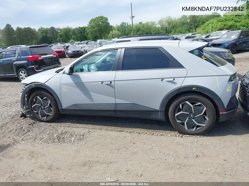 2023 Hyundai Ioniq 5 Sel VIN: KM8KNDAF7PU232842 Lot: 45192510