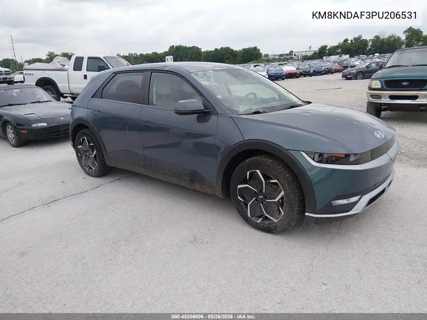 2023 Hyundai Ioniq 5 Sel VIN: KM8KNDAF3PU206531 Lot: 45206006