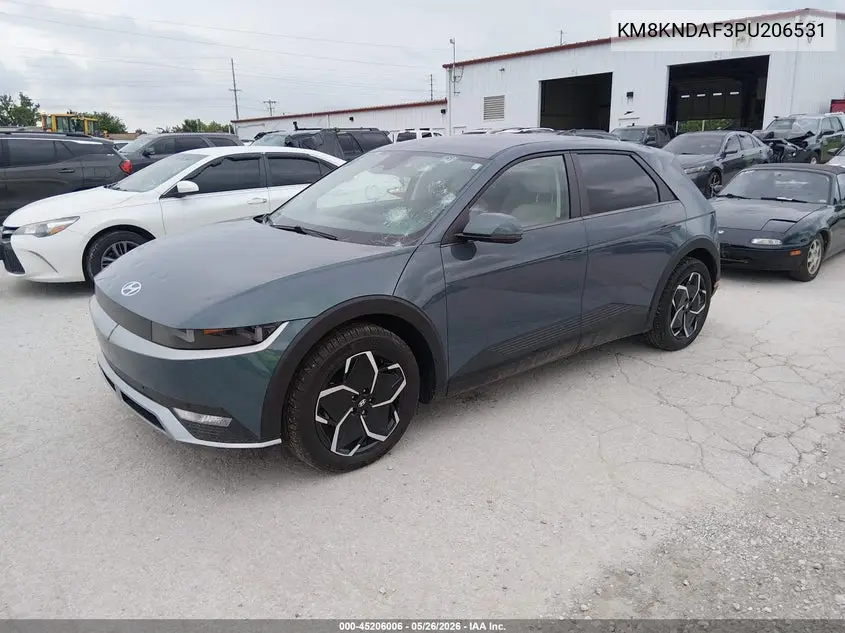 2023 Hyundai Ioniq 5 Sel VIN: KM8KNDAF3PU206531 Lot: 45206006