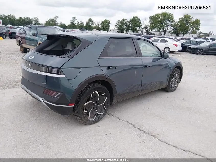2023 Hyundai Ioniq 5 Sel VIN: KM8KNDAF3PU206531 Lot: 45206006