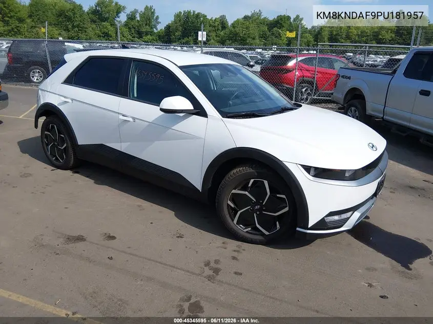 2023 Hyundai Ioniq 5 Sel VIN: KM8KNDAF9PU181957 Lot: 45345595