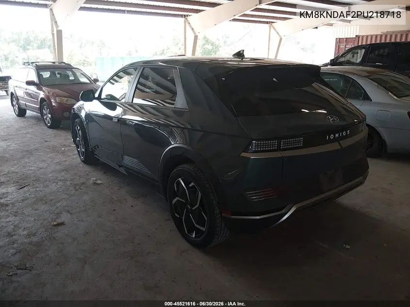 2023 Hyundai Ioniq 5 Sel VIN: KM8KNDAF2PU218718 Lot: 45521616