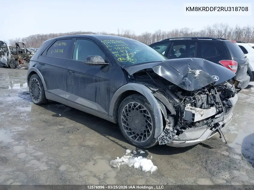 2024 Hyundai Ioniq 5 VIN: KM8KRDDF2RU318708 Lot: 12576996