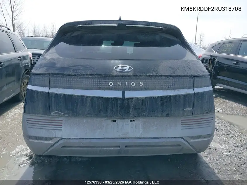 2024 Hyundai Ioniq 5 VIN: KM8KRDDF2RU318708 Lot: 12576996