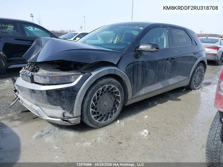 2024 Hyundai Ioniq 5 VIN: KM8KRDDF2RU318708 Lot: 12576996