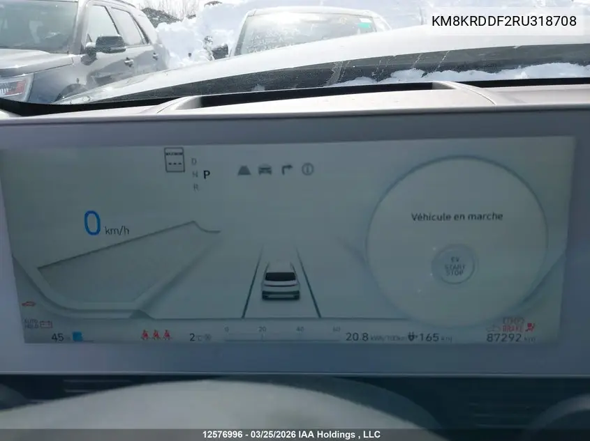 2024 Hyundai Ioniq 5 VIN: KM8KRDDF2RU318708 Lot: 12576996