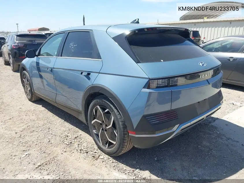 2024 Hyundai Ioniq 5 Sel VIN: KM8KNDDF4RU233705 Lot: 44633370