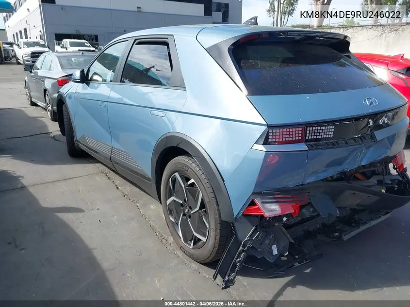 2024 Hyundai Ioniq 5 Sel VIN: KM8KN4DE9RU246022 Lot: 44801442