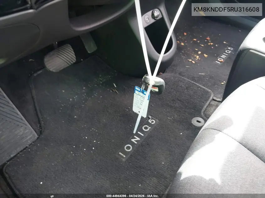 2024 Hyundai Ioniq 5 Sel VIN: KM8KNDDF5RU316608 Lot: 44944396