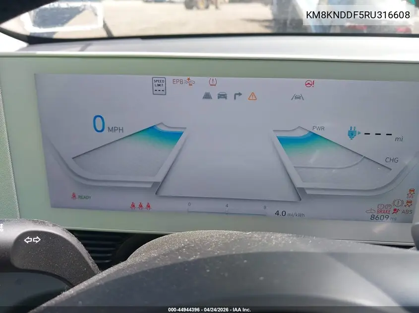 2024 Hyundai Ioniq 5 Sel VIN: KM8KNDDF5RU316608 Lot: 44944396