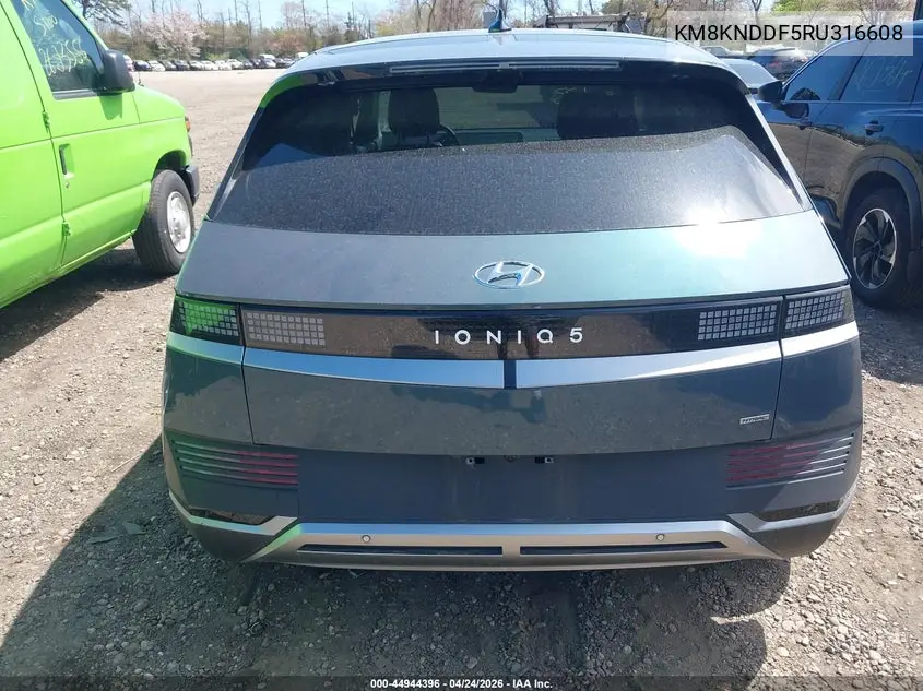 2024 Hyundai Ioniq 5 Sel VIN: KM8KNDDF5RU316608 Lot: 44944396