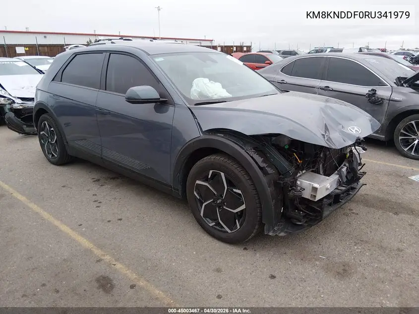 2024 Hyundai Ioniq 5 Sel VIN: KM8KNDDF0RU341979 Lot: 45003467
