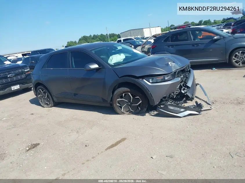 2024 Hyundai Ioniq 5 Sel VIN: KM8KNDDF2RU294261 Lot: 45236016