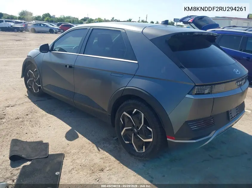 2024 Hyundai Ioniq 5 Sel VIN: KM8KNDDF2RU294261 Lot: 45236016