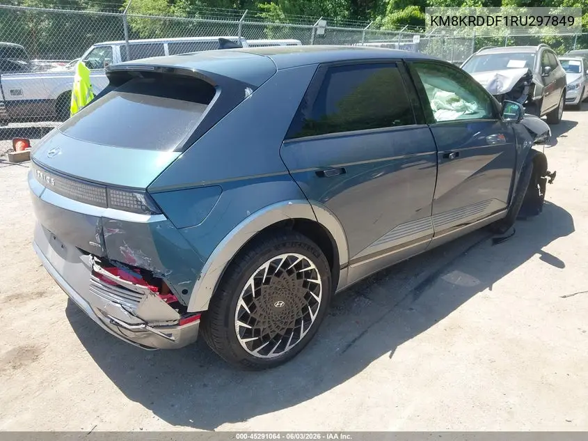 2024 Hyundai Ioniq 5 Limited VIN: KM8KRDDF1RU297849 Lot: 45291064