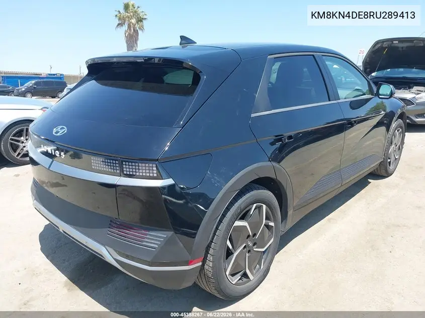 2024 Hyundai Ioniq 5 Sel VIN: KM8KN4DE8RU289413 Lot: 45388267