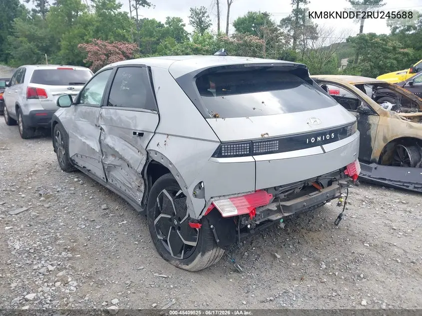 2024 Hyundai Ioniq 5 Sel VIN: KM8KNDDF2RU245688 Lot: 45409525