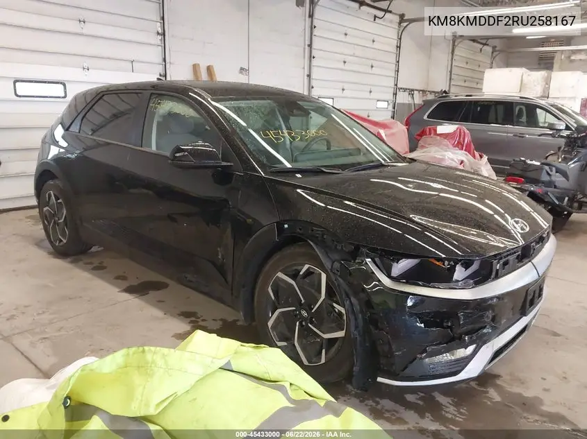 2024 Hyundai Ioniq 5 Se VIN: KM8KMDDF2RU258167 Lot: 45433000