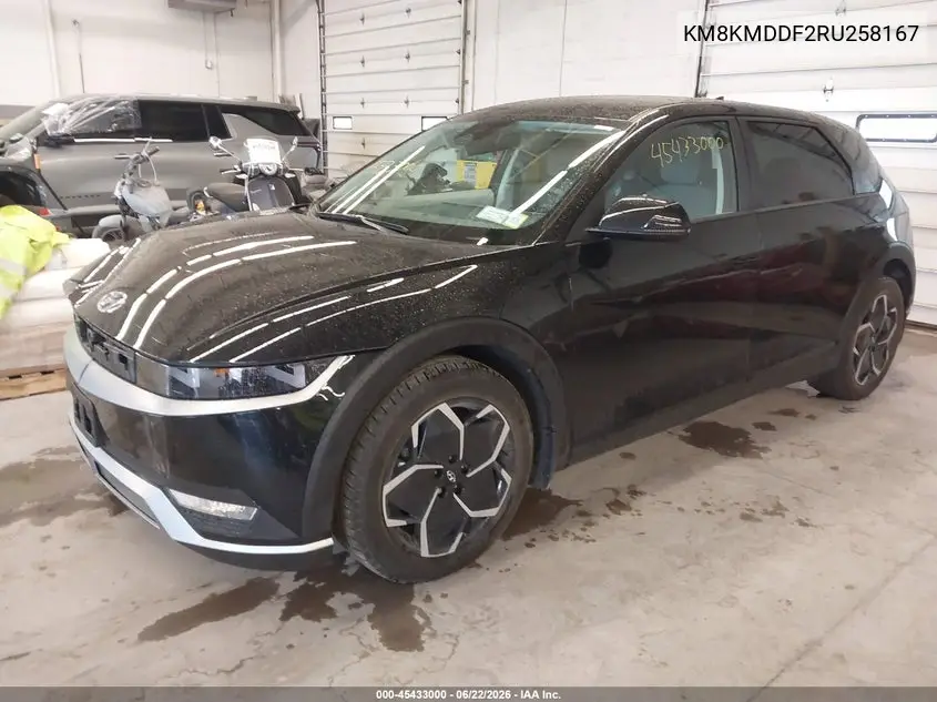 2024 Hyundai Ioniq 5 Se VIN: KM8KMDDF2RU258167 Lot: 45433000