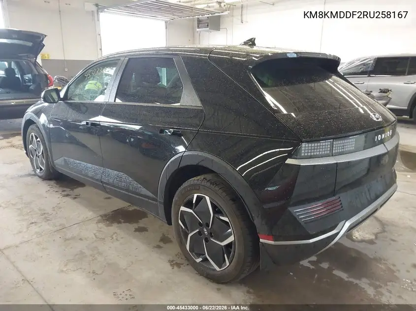 2024 Hyundai Ioniq 5 Se VIN: KM8KMDDF2RU258167 Lot: 45433000