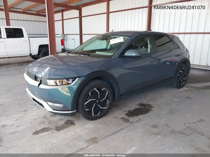 2024 Hyundai Ioniq 5 Sel VIN: KM8KN4DE6RU241070 Lot: 45547936